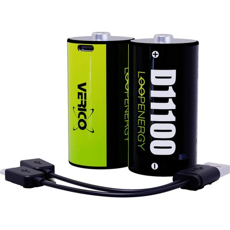 Verico LoopEnergy Mono (D)-Akku Li-Ion 7400 mAh 1.5 V 2 St. (1/3)