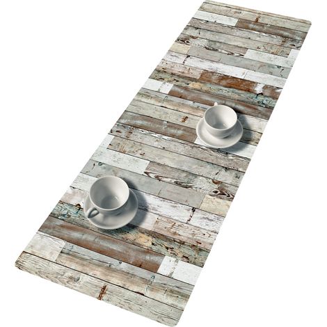 Runner da tavola vintage bianco 95x33 cm (1/5)