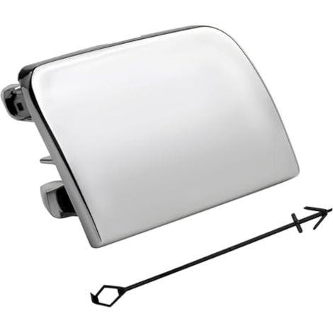 Capuchon de crochet de remorquage pour pare-chocs arrière chromé pour Mercedes-Benz GL350 W166 1668852323 2015-2019 (1/5)