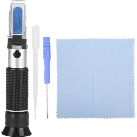 Réfractomètre portatif Brix 0-32% saccharimètre densimètre RHB-32D mesure de sucre (1/5)