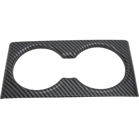 Rear Console Armrest Cup Holder Cover Wear Resistant Water Cup Holder Frame Trim for Refresh Highland 2024 Matte Carbon Fiber Style (1/5)