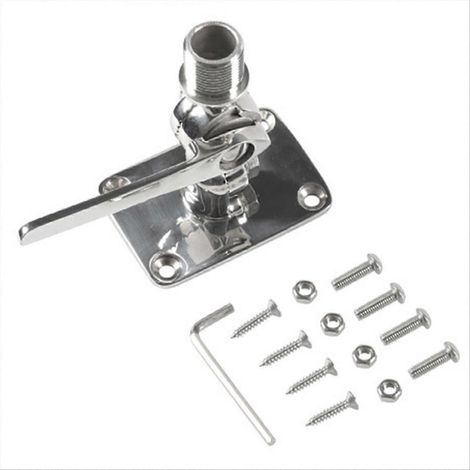 Support d'antenne VHF marine, support de base réglable pour bateaux (1/5)