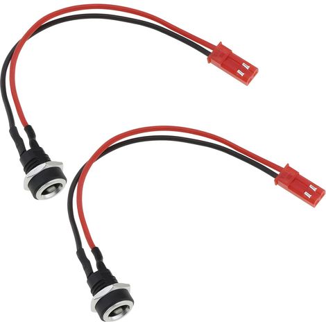 2-Pack 2-Pin Charging Cables for Electric Scooters, 15cm Length, 5.5mm OD 2.5mm ID Coaxial Plug, Compatible with GOTRAX GXL V2 XR Elite Electric Scooter (1/5)