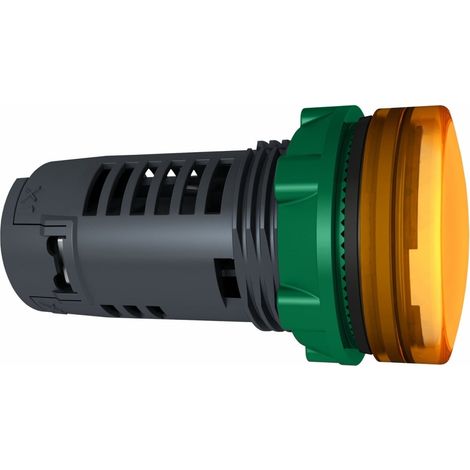 Harmony XB5 - voyant lumineux compact DEL - Ø22 - orange - 230V - vis étrier