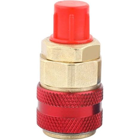 Outil de Charge AC pour Mécaniciens et Bricoleurs(Red) Acier pour robuste, haute pression, résistance pour usure, longue durée vie, matériau métal premium (1/5)
