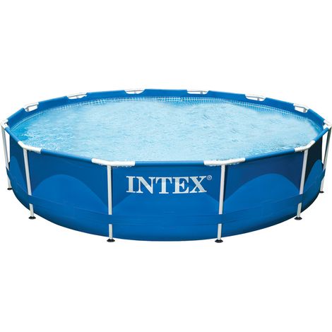 PISCINA CON TELAIO 'LINEA FRAME' cm 366 x  76 - capacitÃE 6503 lt  - INTEX