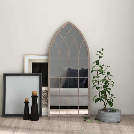 Miroir-Miroir décoratif Sable 100x45cm Fer pour utilisation intérieure 323943 (1/5)