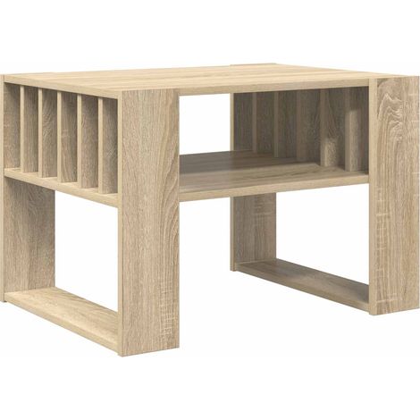 Maison Exclusive - Couchtisch Sonoma-Eiche 66 x 49,5 x 45 cm Holz