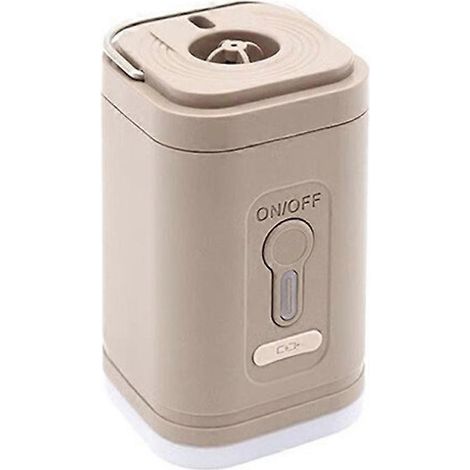 Mini pompe à air électrique gonflable avec lumières, compresseur sans fil, pour gonfler et dégonfler l'air, idéale pour la randonnée et le camping. (1/5)