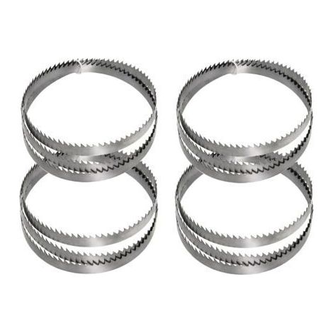 Lot De 4, Lames De Scie À Ruban,1425 x 6.35 x 0.35mm 14TPI, SK5
