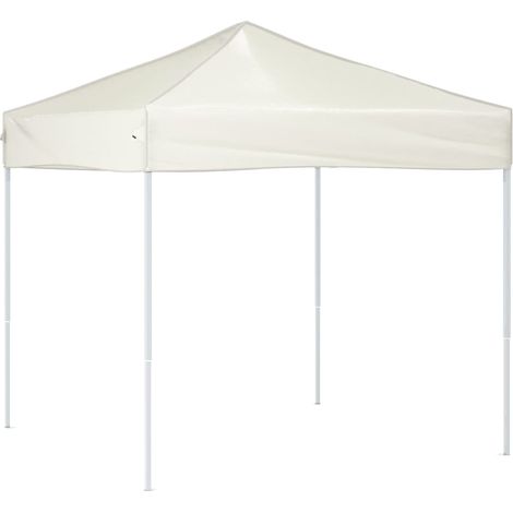 Tente de réception pliable - Tonnelle de jardin - Barnum Crème 2x2 m fr11231 - Maison La Vie (1/5)