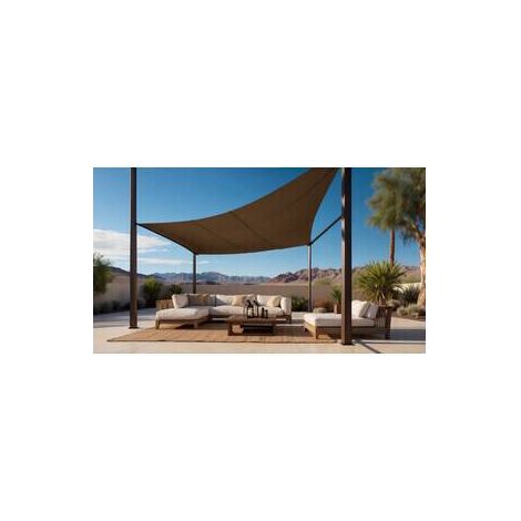 C ROTOLO VELA OMBREGGIANTE HDPE 2X50M BEIGE 180G/MQ