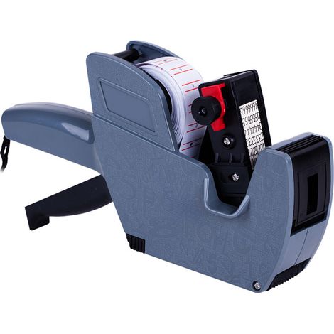 Étiqueteuse de prix manuelle, fonctionnement simple, poignée confortable, machine à étiquettes de prix en plastique pour magasins (1/5)