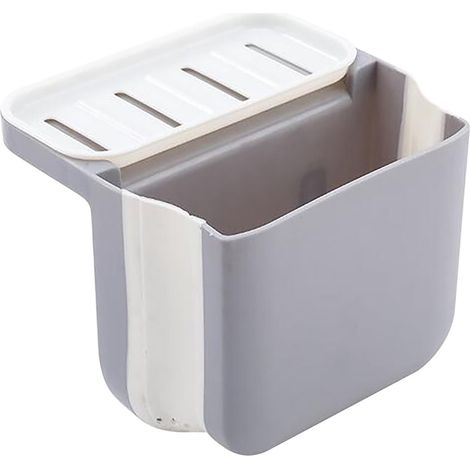 Panier Égouttoir Cuisine - Panier Triangulaire pour Évier - Support Latéral Égouttoir pour Éponge et Aliments - 15.5 x 13.5 x 8 cm - 1 Pièce