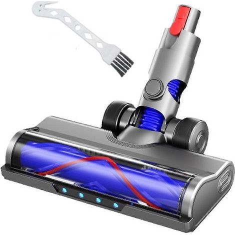 Brosse pour aspirateur Quick – Release Motor Head Aspirateur Brosse pour V10 Slim V12 Cordless Aspirateur accessoire avec Dust LED Lights (1/5)