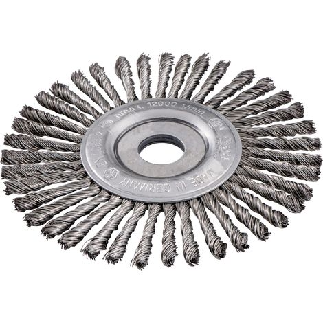Metabo Rundbürste 150x0,5x6 /22,23 mm, Stahl, gezopft (1/3)