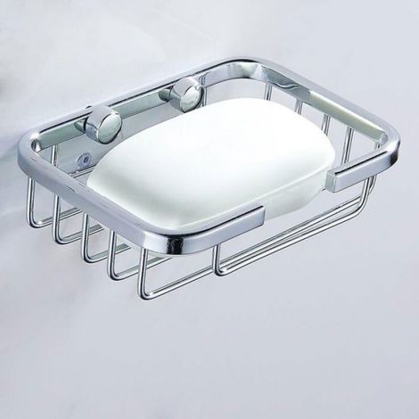 Porte-Savon - Acier Inoxydable 304 - Pour Douche Murale - Installation Par Perçage - 2 Pièces (1/5)