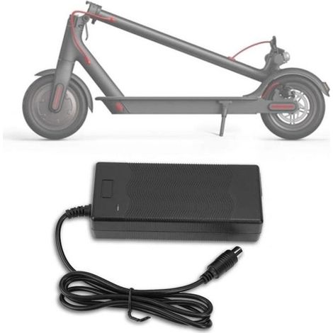 Chargeur pour Trottinette et Scooter électrique Xiaomi Mija / Ninebot 42V 2A - Hobby Tech (1/4)
