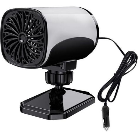 12V Mini Fan Heater, 120W Energy Saving Fan Heater, 360 Degree Rotating Stand, USB Electric Fan Heater (1/4)