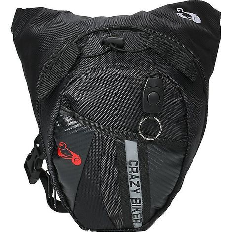 Wasserdichte Motorrad-Hüfttasche, Beintasche für Outdoor-Aktivitäten, elastischer Motorradgurt