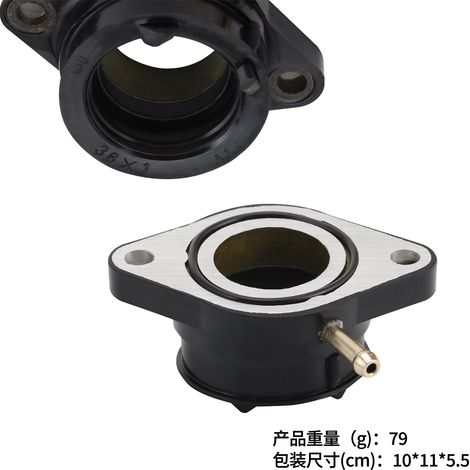 AG200 1985 36X-13586-01 is suitable for motorcycles with carburetor intake manifold rubber connectors. (1/4)