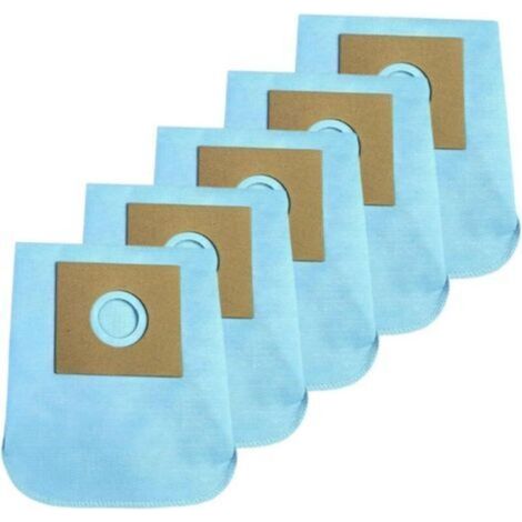Lot de 2 sacs jetables synthétiques pour aspirateur Bosch GL-20 GL-30 et pour modèles Samsung, 4 l (1/5)