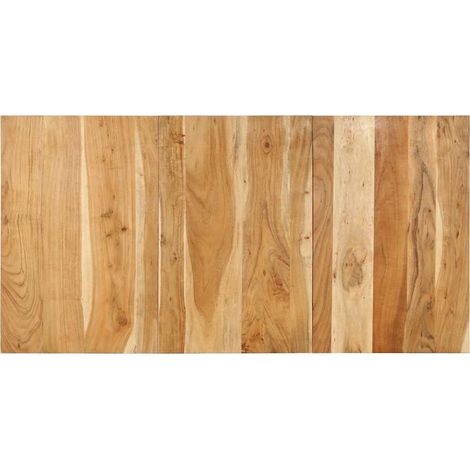 Tête de lit-Panneau de lit-Accessoire de Lit 160 cm bois massif d'acacia 764269 (1/5)
