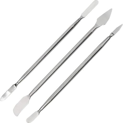 Kit 3 Spatules en Métal pour Ouverture, Démontez Écran Tablette, Mobile/iPhone/iPad, Ordinateur Portable, Outil de Réparation de Précision (1/5)