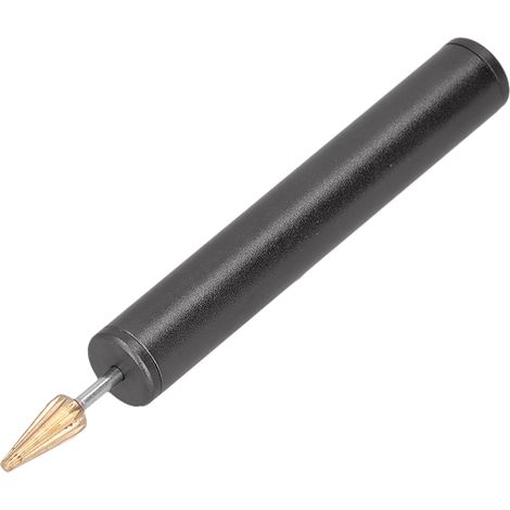 Stylo à teinture pour bords en cuir, haute densité, résistance solide, pratique et élégant, anti-corrosion, outil de bricolage pour sacs et ceintures, noir. (1/5)