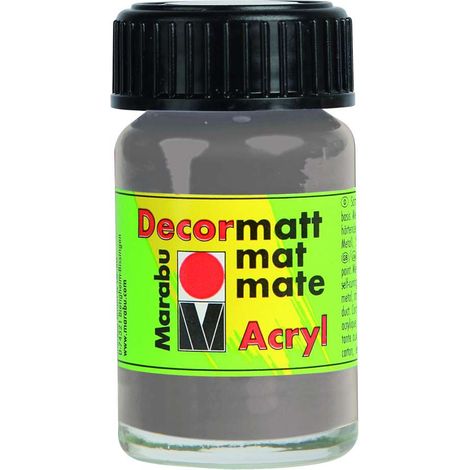 Decormatt Acryl Marabu 15 ml Grigio Chiaro