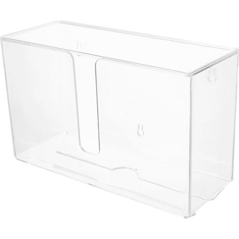 Porte-essuie-tout mural transparent pour cuisine et salle de (1/5)