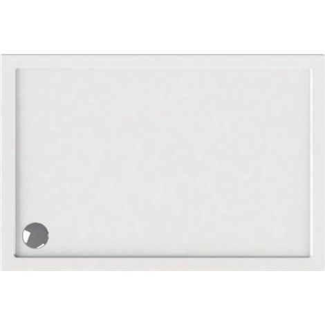 Piatto doccia 100x80 ultra slim bianco in acrilico kamalu
