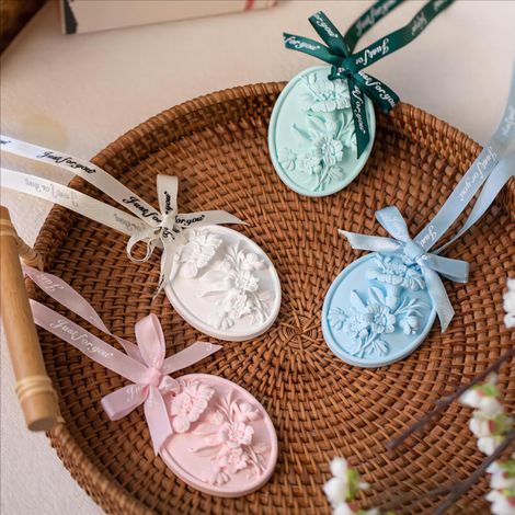 Lot pendentif parfumé pour placard, désodorisant plâtre aromathérapie maison, parfum longue durée pour chambre, déco suspendue WC, coffret cadeau (1/3)