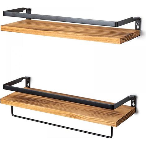 Etagere Magnetique - 40 x 15 cm - Pour Epices Canettes Ustensiles Cuisine - Fixation Sur Surface Metallique - 1 Piece (1/5)