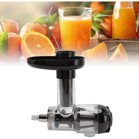 Repuestos para procesadores de alimentos: accesorio exprimidor con recipiente, colador, boquilla y batidor. Compatible con todos los procesadores de alimentos. [Para hacer puré] (1/5)