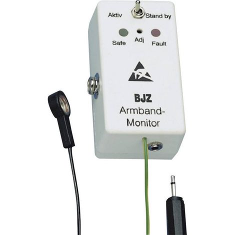 BJZ C-193 2334 Appareil de test antistatique (ESD) mise à la terre de personnes, résistance de fuite Q60154 (1/2)