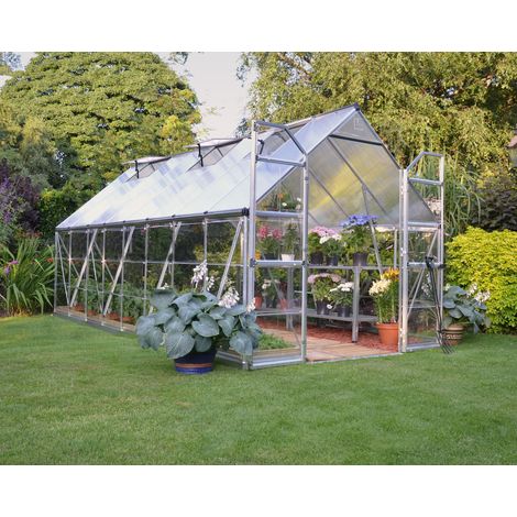 Canopia Balance Ibrida Serra Da Giardino in Policarbonato 487X244X229 cm Argento