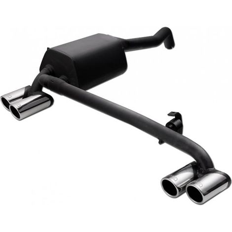 Silencieux Duplex Echappement Ulter Renault Megane 3 Coupe 08-12 2x70mm-36778493