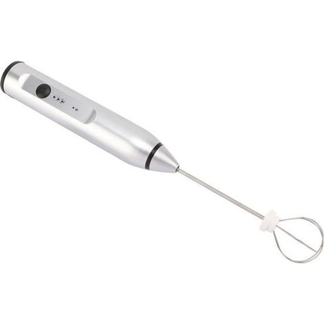 1 Mousseur à lait, 2 en 1, ABS, Portable, Chargement USB, 3 vitesses, Cuisine (1/5)