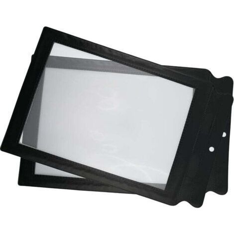 2 Pack Large A4 Reading Magnifier - Very Lightweight and Unbreakable - for Elderly - A4 Lens - 3 Times Magnification - for Books, Newspapers, Maps (1/4)
