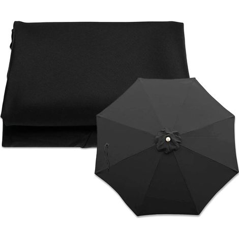 Cloth, 2.7m/8ribs, 300cm/8ribs, Replacement Parasol Canopy Cover for Patio Umbrella (Color Red, Size : 300cm/9.8ft (6ribs)) (1/5)