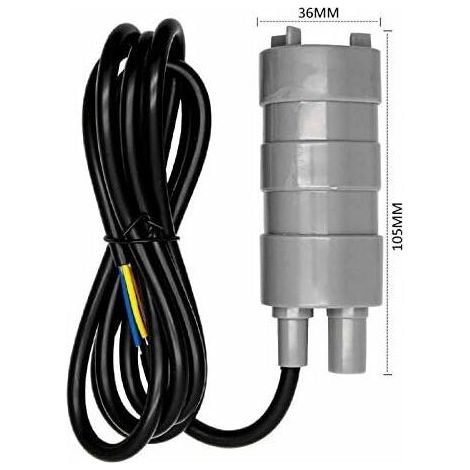 VURAHOME -Submersible Pompe à Eau, 12V Submersible Pompe à Eau, Haut Débit pour Camping-Car Étang (1/4)
