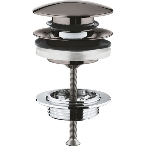 Grohe StarLight Klick-Deckel, Hard Graphite (65807A00)