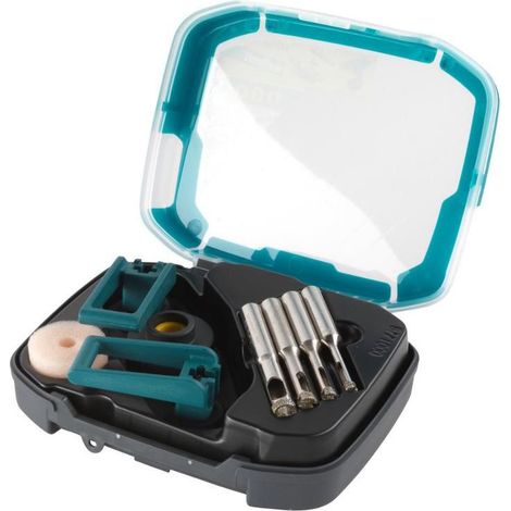 wolfcraft - Juego de brocas de perforación con diamante "Ceramic", 5 piezas - ref.8771000