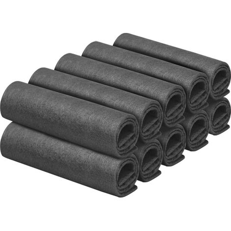 Tissu de verre de nettoyage absorbant épaissi, Magics Nettoyage Chiffons, Microfibre réutilisable Nettoyage Chiffons Tissu pour voiture, fenêtre, verre miroir 10PCS 30x30cm