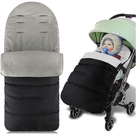 Universeller 3-in-1 Babyschlafsack für Kinderwagen, Spielmatte, Fußsack, Decke, Schlafsack, wasserdicht, winddicht, kältebeständig, abnehmbar (Schwein) (1/5)