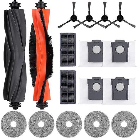 Kit d'accessoires de rechange pour aspirateur robot L30 Ultra/X30/X30 Ultra/X30 Pro Ultra/X30 (1/5)
