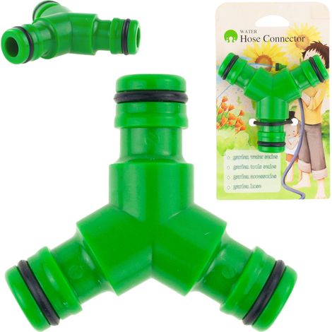 TG56047 T-Stück-Verteiler Schnellkupplungsnippel Gartenschlauchverbinder