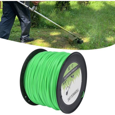Corde de coupe 2.0mm x 372m pour débroussailleuse Husqvarna, fil vert résistant pour tondeuse et coupe-bordures (1/5)