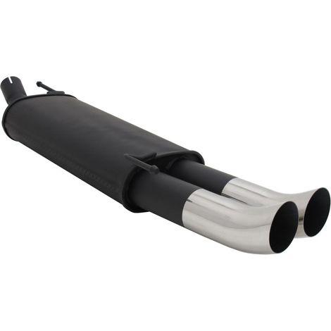 Silencieux Echappement VW Golf 4 Cabrio 97/03 - 2 x 76mm DTM-13828084